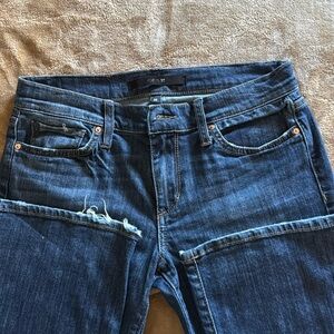 Joe’s size 26 straight leg jeans.